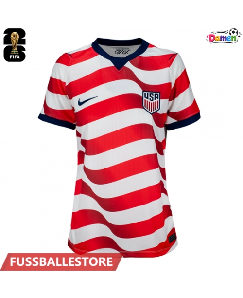 Günstige Vereinigte Staaten Miles Robinson #12 Heimtrikot Damen WM 2026 Kurzarm
